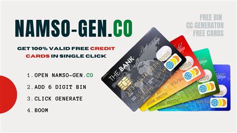 Namso Gen is a free live Credit Card Generator website that allows you to use Bins to create many credit cards. . Namso gen bin for spotify